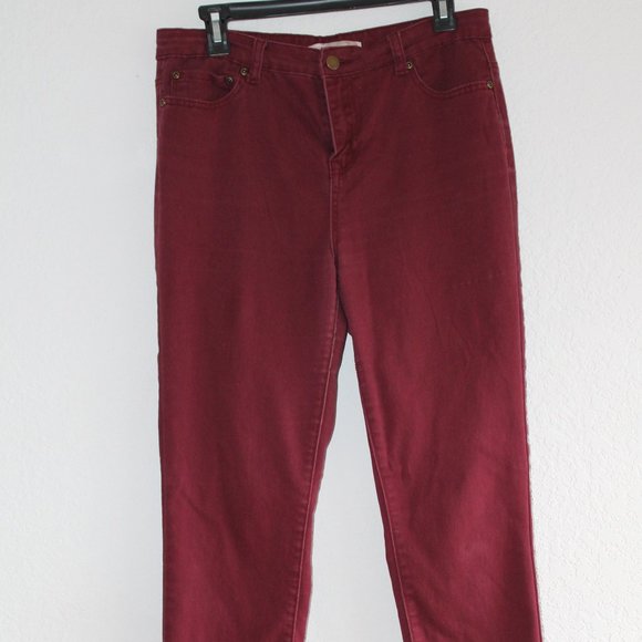 Forever 21 Burgundy Pants - Picture 1 of 3